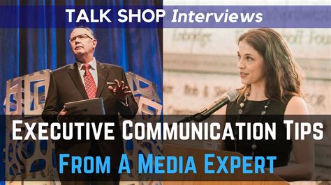 Executive Communication Tips From A Media Expert Youtube