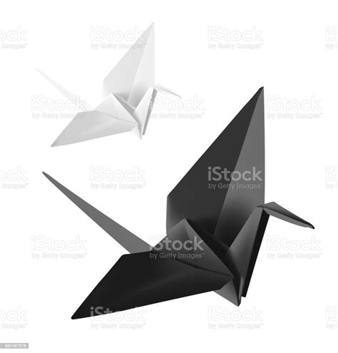 Origami Paper Crane Stock Illustration Download Image Now Paper