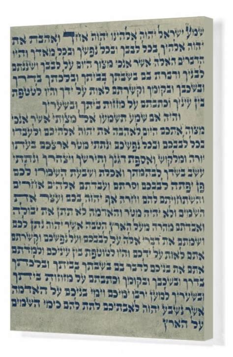 Mezuzah Prayer Printable