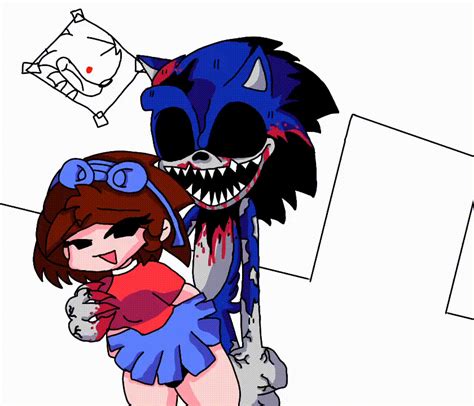 Post 4986018 Animated Creepypasta Exefridaynightfunkin Fridaynightfunkin Girlfriend