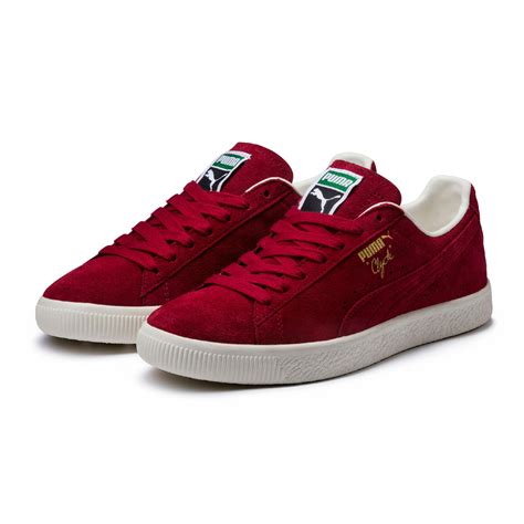 Puma se, branded as puma, is a german multinational corporation that designs and manufactures athletic and casual footwear, apparel and accessories, which is headquartered in herzogenaurach. PUMA Clyde From The Archive Sneakers in Red for Men - Lyst