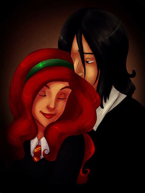 Lily And Severus Snape And Lily Severus Snape Fanart Harry Potter
