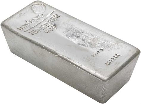 5kg Silver Bar Umicore Bullion Chards £351764