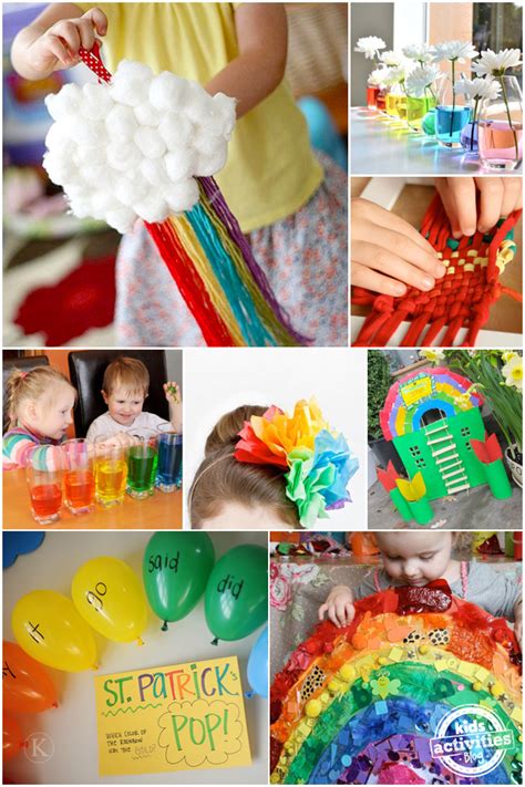 Greg K. Porter's Blog: 21 Rainbow Crafts & Activities To Brighten Your Day