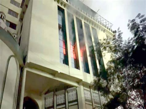 Fire Breaks Out At Haj House No Casualties Reported