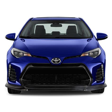 Each toyota corolla front car mask is painstakingly crafted to hug your corolla like another skin, and it installs quickly and stays put at highway speeds. 2017-2018 Toyota Corolla Type S GT Front Bumper Lip Chin ...