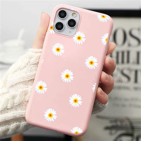 floral daisy phone case for iphone tweggo