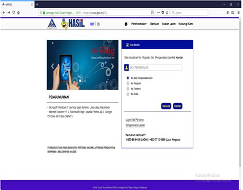 Borang permohonan perolehan …, you can download pdf files (or doc and ppt) po : DAFTAR ONLINE E-FILING LHDN - sumbermalaysia