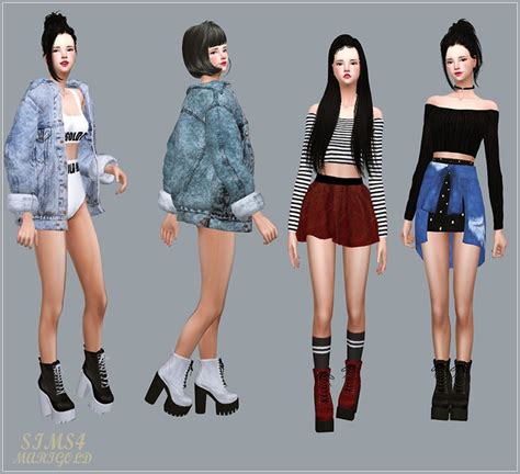 Best Goth And Emo Cc For The Sims 4 Clothes Style Mods Fandomspot Hot