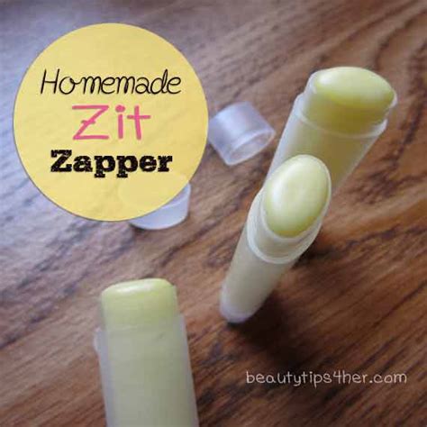 Store the mixture in a glass vial. DIY Natural Acne Spot Treatment - Homemade Zit Zapper ...