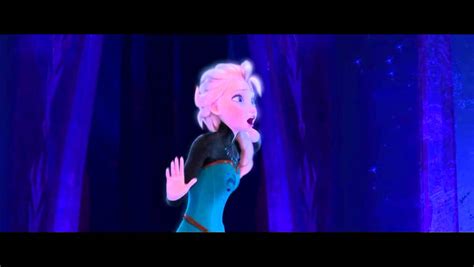 Frozen Elsa Lets Her Hair Down Let It Go Youtube