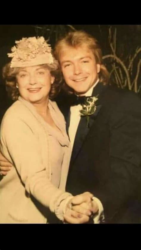David And His Mother Evelyn Ward At His Second Wedding David Cassidy Favorite Celebrities