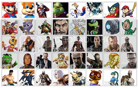 40 Video Game Characters By Picture Quiz By Harryjohnson