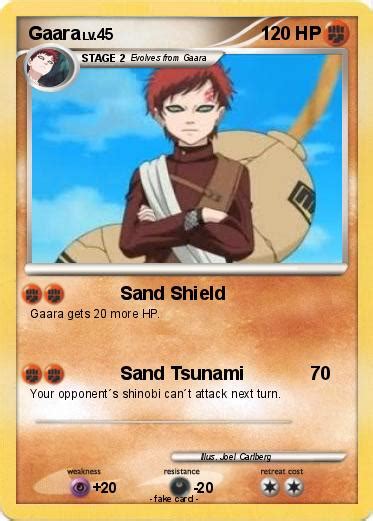 Pokémon Gaara 399 399 Sand Shield My Pokemon Card