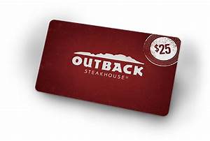 Restaurant Gift Cards Outback Steakhouse