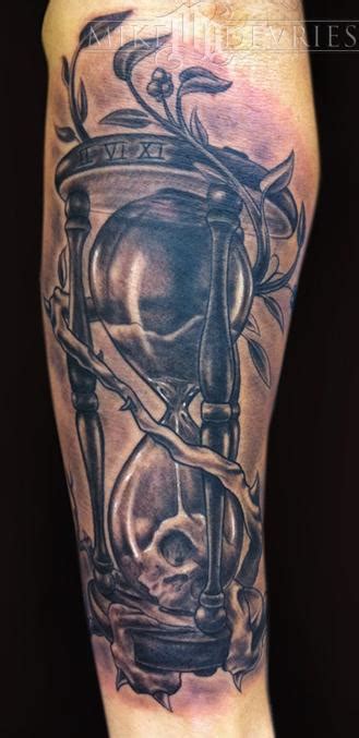 Hourglass Tattoo By Mike Devries Tattoos
