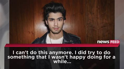 zayn malik speaks out after quitting one direction 2015 video dailymotion