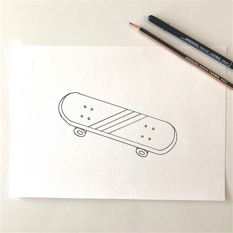 Dessiner Un Skateboard Canson