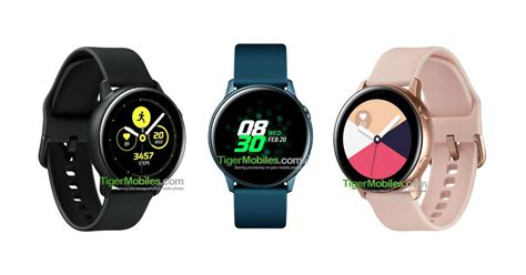Samsung watch, watch 3 and active 2 all have wireless charging. Samsung Galaxy Watch Active to feature 1.3-inch display ...