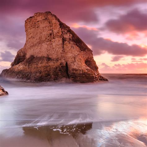 Ocean Rocks Beach Sea Coast 8k Ipad Pro Wallpapers Free Download