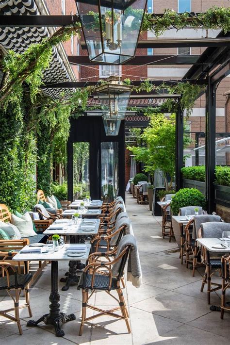 Outdoor cafe scene blues point architecturehotel and restaurant outdoor terrace. Dalloway Terrace @ the Bloomsbury Hotel, London ...