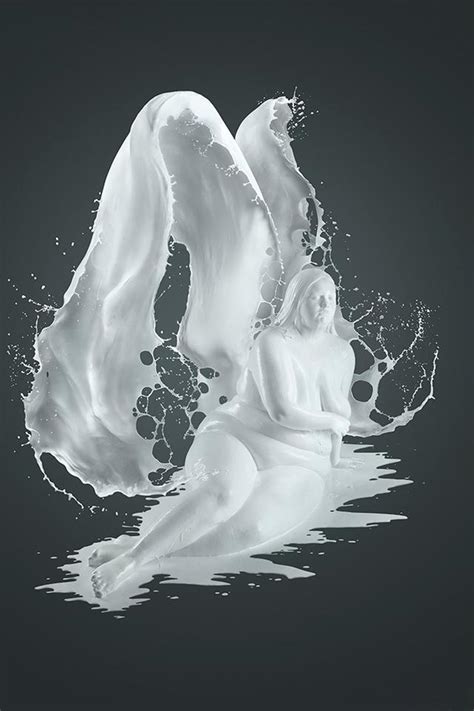 攝影師Jaroslav運用牛奶創作出一組震撼的創意攝影大片 每日頭條