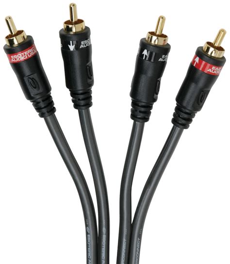 Ea2 1m Esoteric Audio Rca Interconnect Mtx Audio Serious About Sound