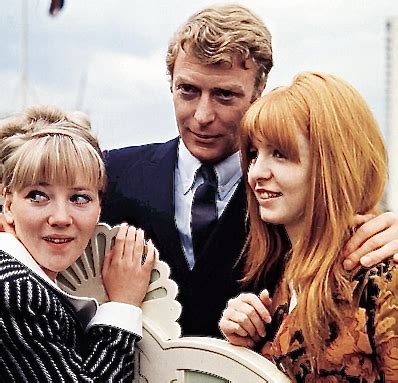 PETER OXLEY On Twitter Michael Caine Publicity Photo S With Julia Foster Jane Asher Vivien