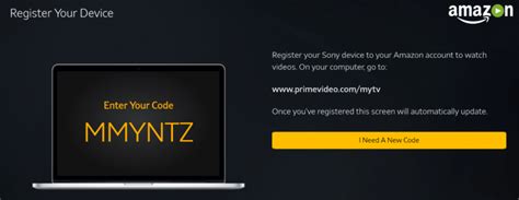 Amazon Com Mytv Enter Code For TV Registration Jul 2022