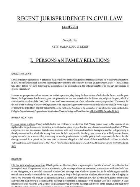 An act to provide for monogamous marriages and the solemnization and registration of such marriages; Civil Law Jurisprudence | Divorce | Marriage