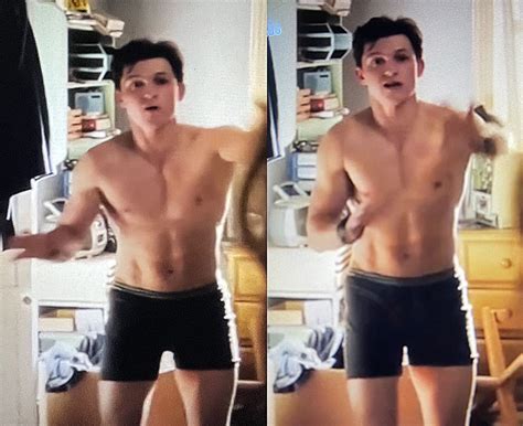 Tom Holland Abs Tom Holland Peter Parker Siper Man Hollaback Girl