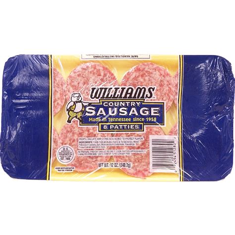 Williams Country Sausage Patties Oz