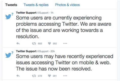 Twitter Down Fans In Crisis As Social Network Crashes Affecting