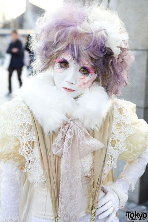 This Is Minori A Shironuri Japanese White Faced Fashion Culture