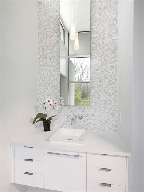 White Powder Room Ideas Pictures Remodel And Decor