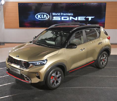 2020 Kia Sonet Dimensions Variant Specifications Colours And More Details