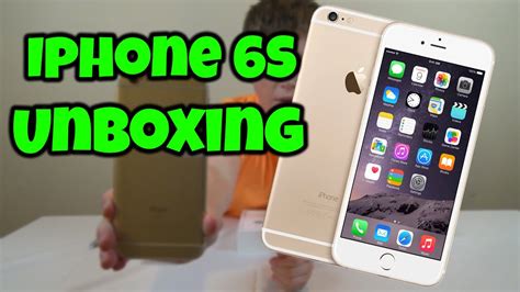 Iphone 6s Unboxing Youtube