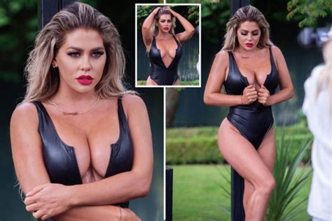 Busty Bianca Gascoigne Slips Into Risque Swimsuit For Very Sexy Shoot