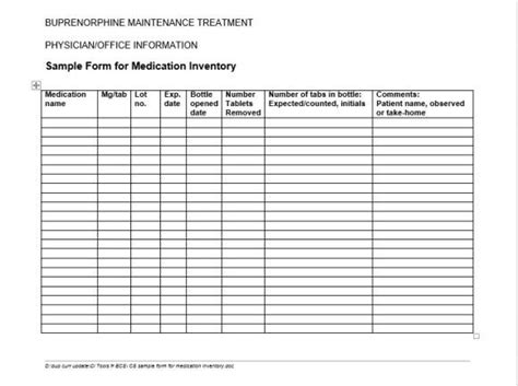 These offers are too great to pass up due to the high costs of medicine products now! Medical Inventory Sheet Template | Inventory, Sheet, Templates