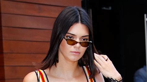When Kendall Jenner Gets Jet Lag She Posts Risqué Underboob Selfies