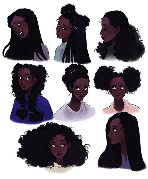 How To Draw Girl Hairstyles Step By Step