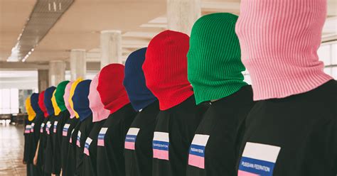 See The Socks T Shirts And Arty Balaclavas From Pussy Riot’s New Activist Clothing Line