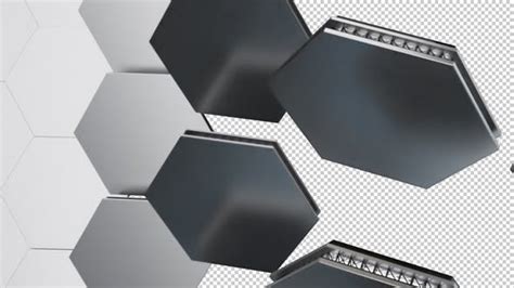 3d Hexagon Transitions Motion Graphics Videohive