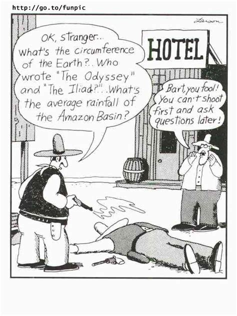 The Far Side Gary Larson Cartoon Jokes Funny Cartoons Funny Comics
