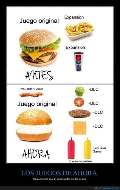 Las palmas de gc . juegos y DLC antes VS ahora - MEME GAMER - Gamerzos