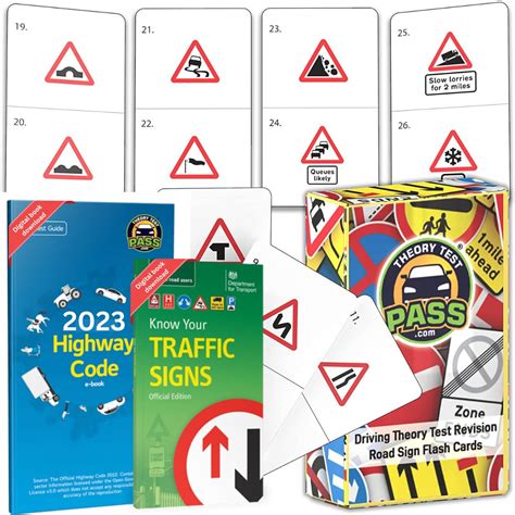 Buy Highway Code 2023 Uk Driving Theory Test Dvla Revision Flash Cards