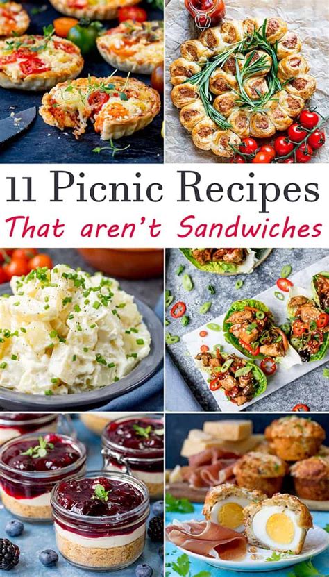 11 Picnic Recipes That Arent Sandwiches Portable Food To Make Your