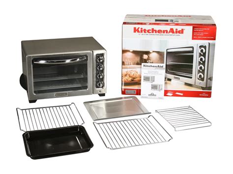 Why should you invest in a convection oven? KitchenAid KCO223CU Silver 12-inch Convection Bake ...