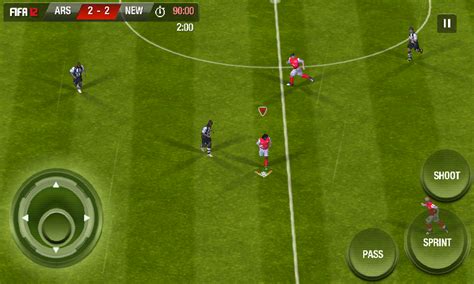 Screenshot Of Fifa 12 Android 2011 Mobygames