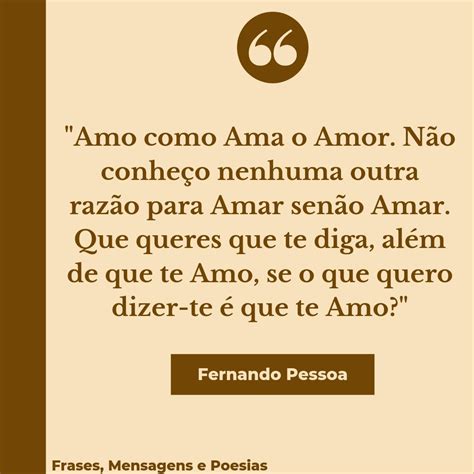 Poema Do Amor Fernando Pessoa
